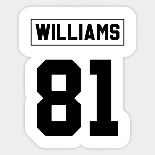 Williams - Chargers Sticker